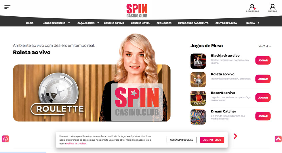 Bônus Spin casino Brasil Cassino